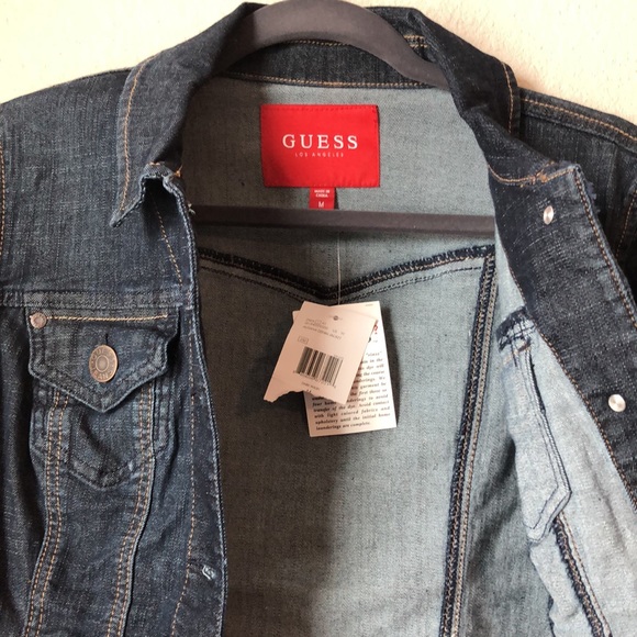 Guess Dark Denim Jacket - Picture 6 of 6